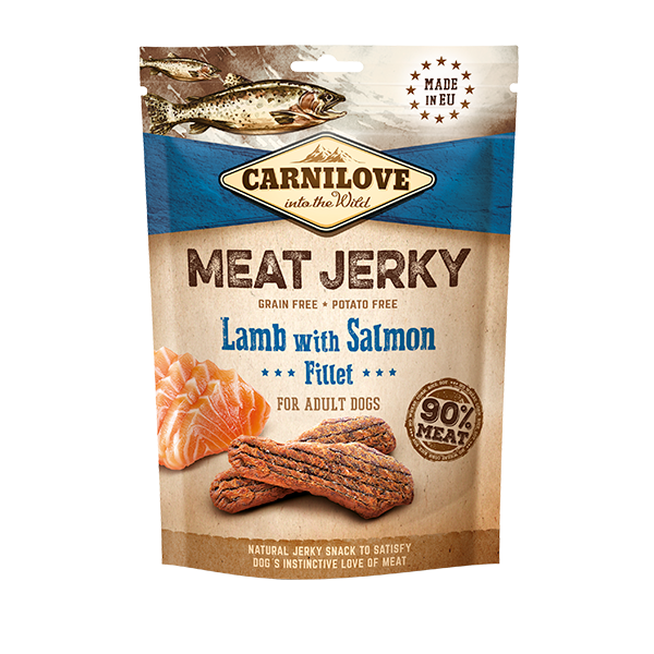 NEW Jerky Lamb with Salmon Fillet