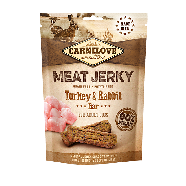 NEW Jerky Turkey & Rabbit Fillet Bar